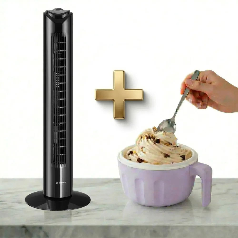 ventilador imaco TF2905 mas regalo maquina de hacer helado recco