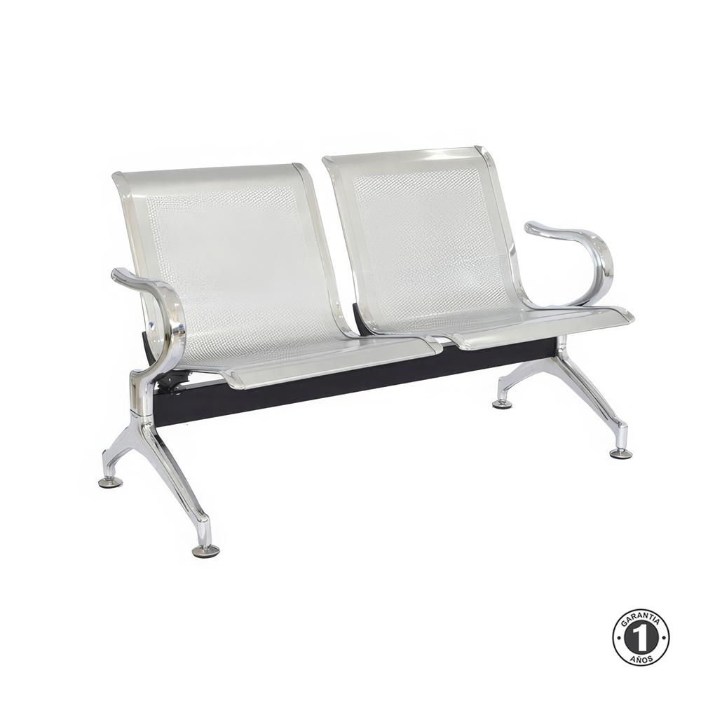 Tandem Aeropuerto Sin Tapiz 2 Asientos Althea Confort