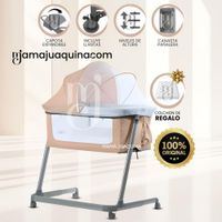 Cuna Colecho de Lujo ZEPPELIN Edición Limitada Beige con Colchón