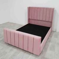 CAMA DOS PLAZAS ROSA CON PIECERA - RENOVA HOME