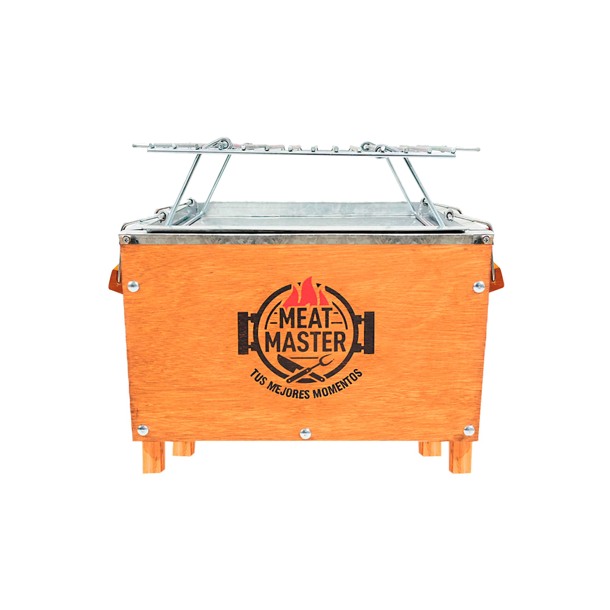 Caja china clásica SP mini con parrilla de varillas MEAT MASTER