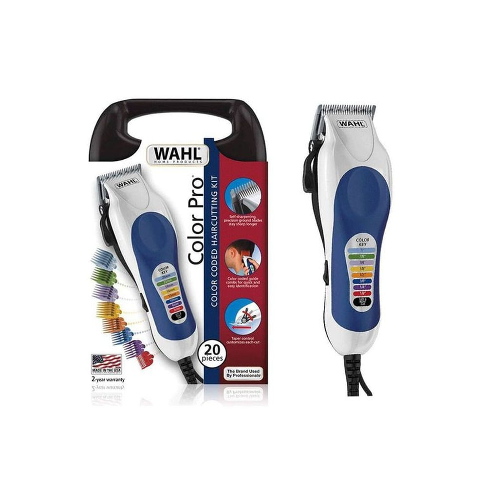Recortador de cabello color pro 20 pzas