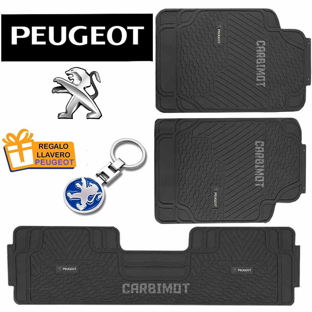 PISO ALFOMBRA PROTECTOR TAPIZ PARA VEHÍCULOS PEUGEOT