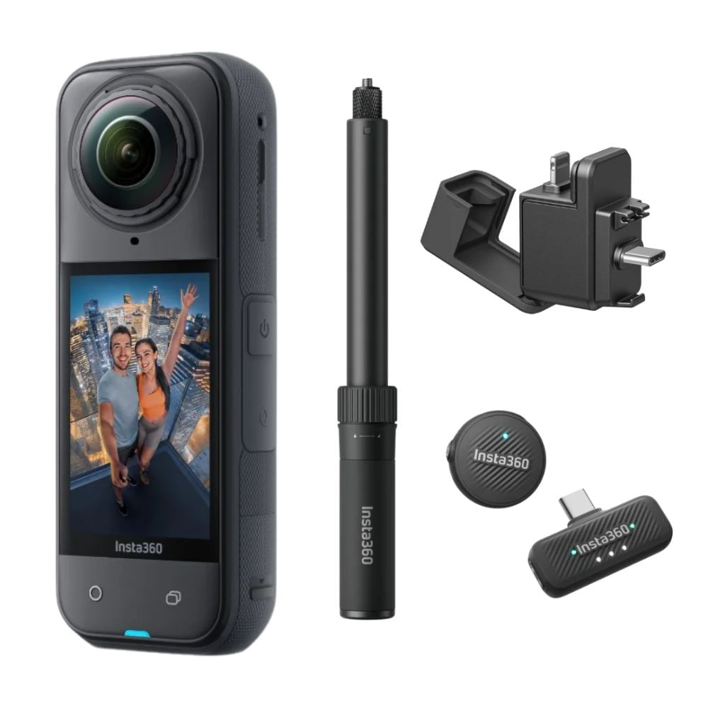 Cámara De Acción Insta360 X5 - Pack Creator