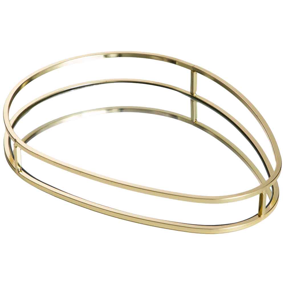 Azafate Dorado Con Espejo DECO HOME Ave