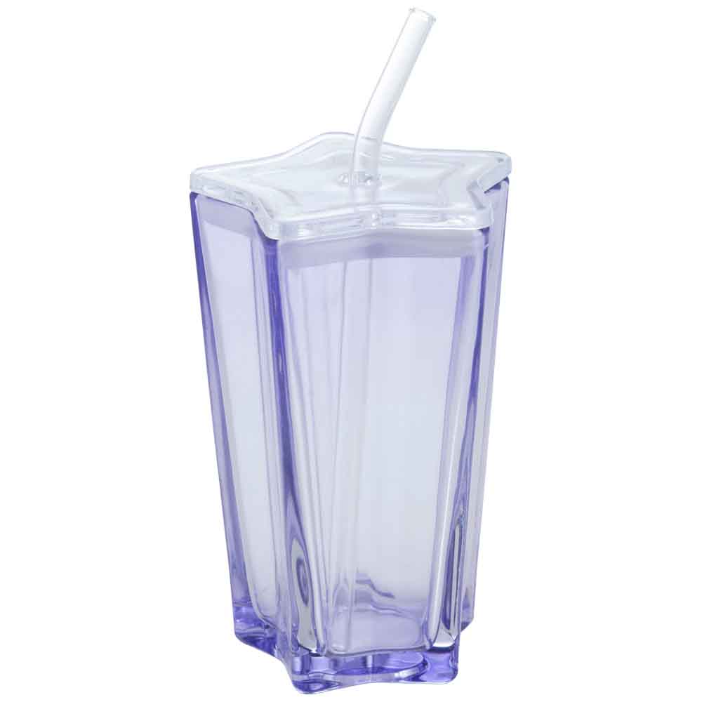 Vaso Estrella Vidrio Con Sorbete DECO HOME Little Rainbow