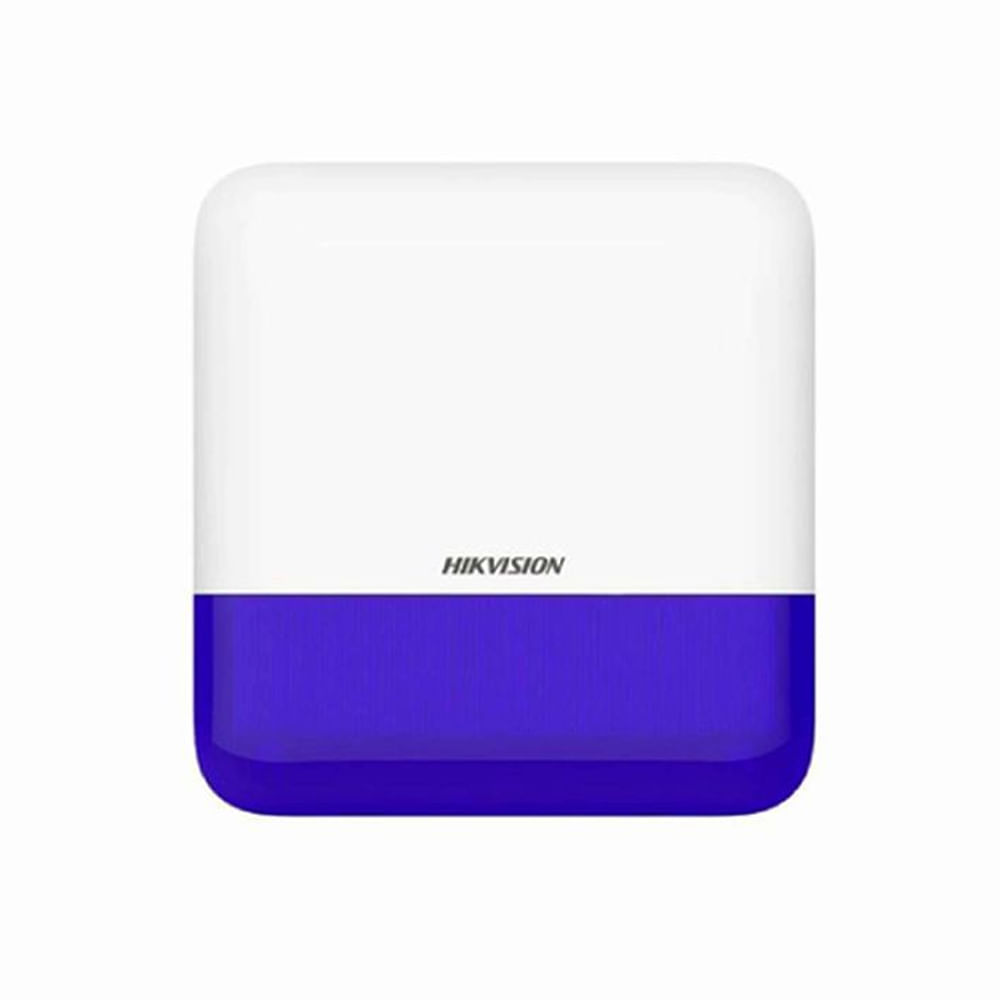 Sirena Inalámbrica Exterior HIKVISION AX Pro para Seguridad del Hogar - Alta Potencia y Conectivida