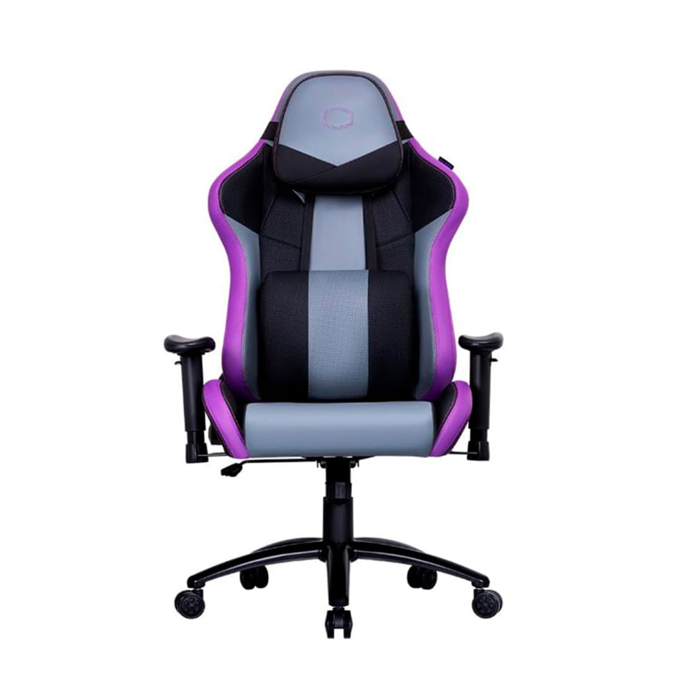 Silla Gamer Cooler Master Caliber R3 Morada, Comodidad y Estilo para Largas Sesiones de Juego