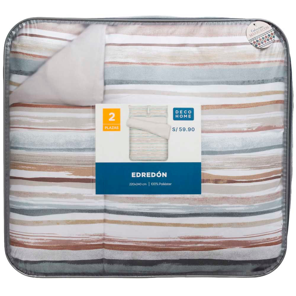 Edredón 2 Plazas Marruecos Home DECO HOME