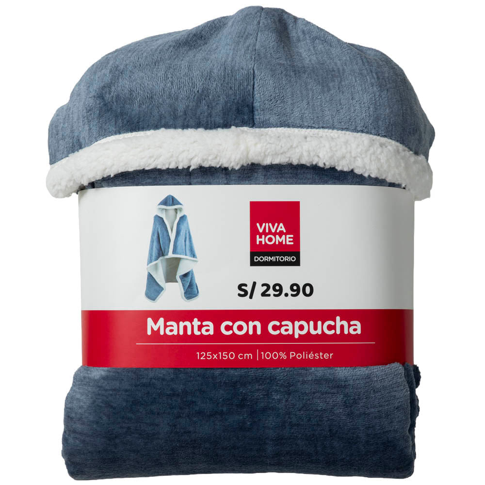Manta con Capucha VIVA HOME (Modelos Aleatorios)