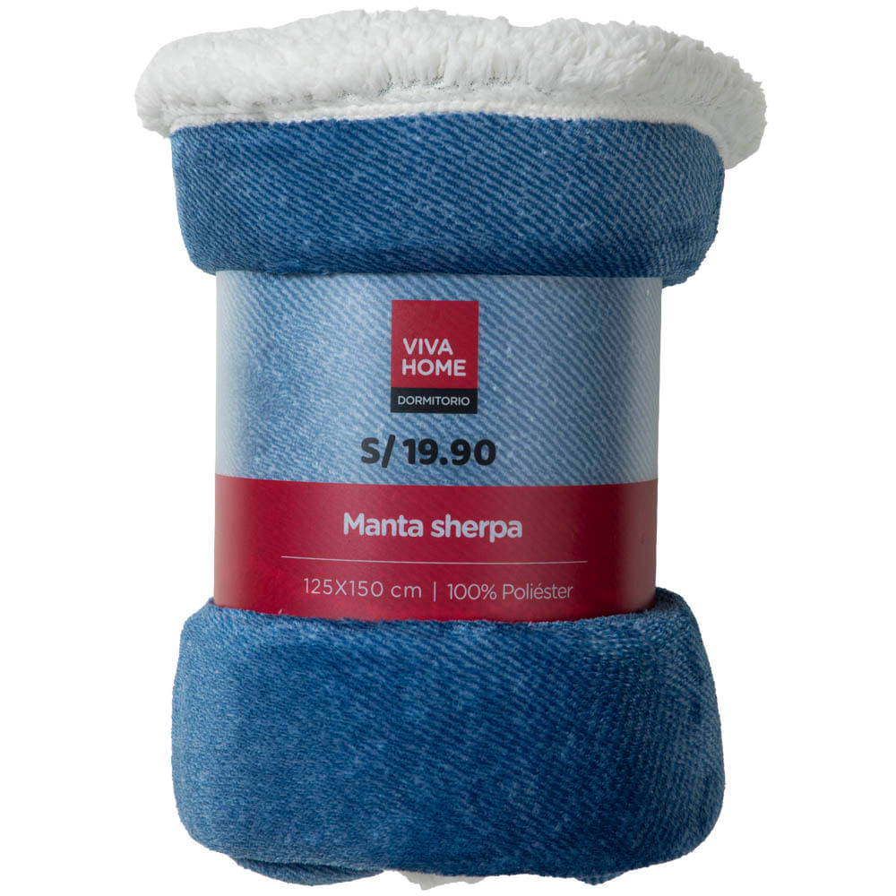 Manta Sherpa Print VIVA HOME (Modelos Aleatorios)