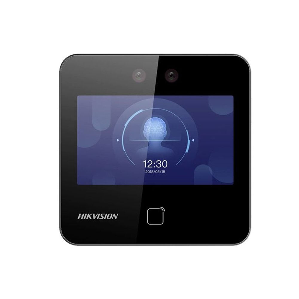 Control de Acceso HIKVISION con Audio Bidireccional | 1,500 Rostros y 3,000 Tarjetas EM