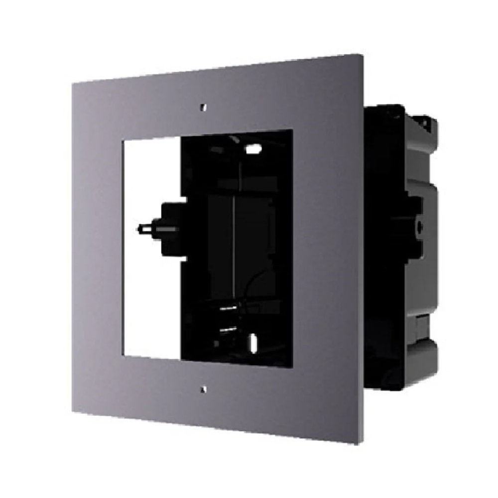 Montaje Empotrado Hikvision DS-KD-ACF1 para Videoportero, 1 Módulo, Diseño Moderno y Durable