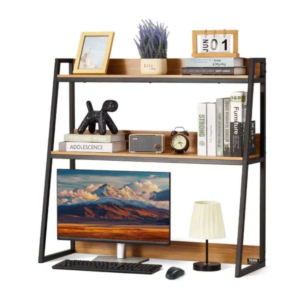 Estante Industrial Mia Marron y negro | Masiva Home