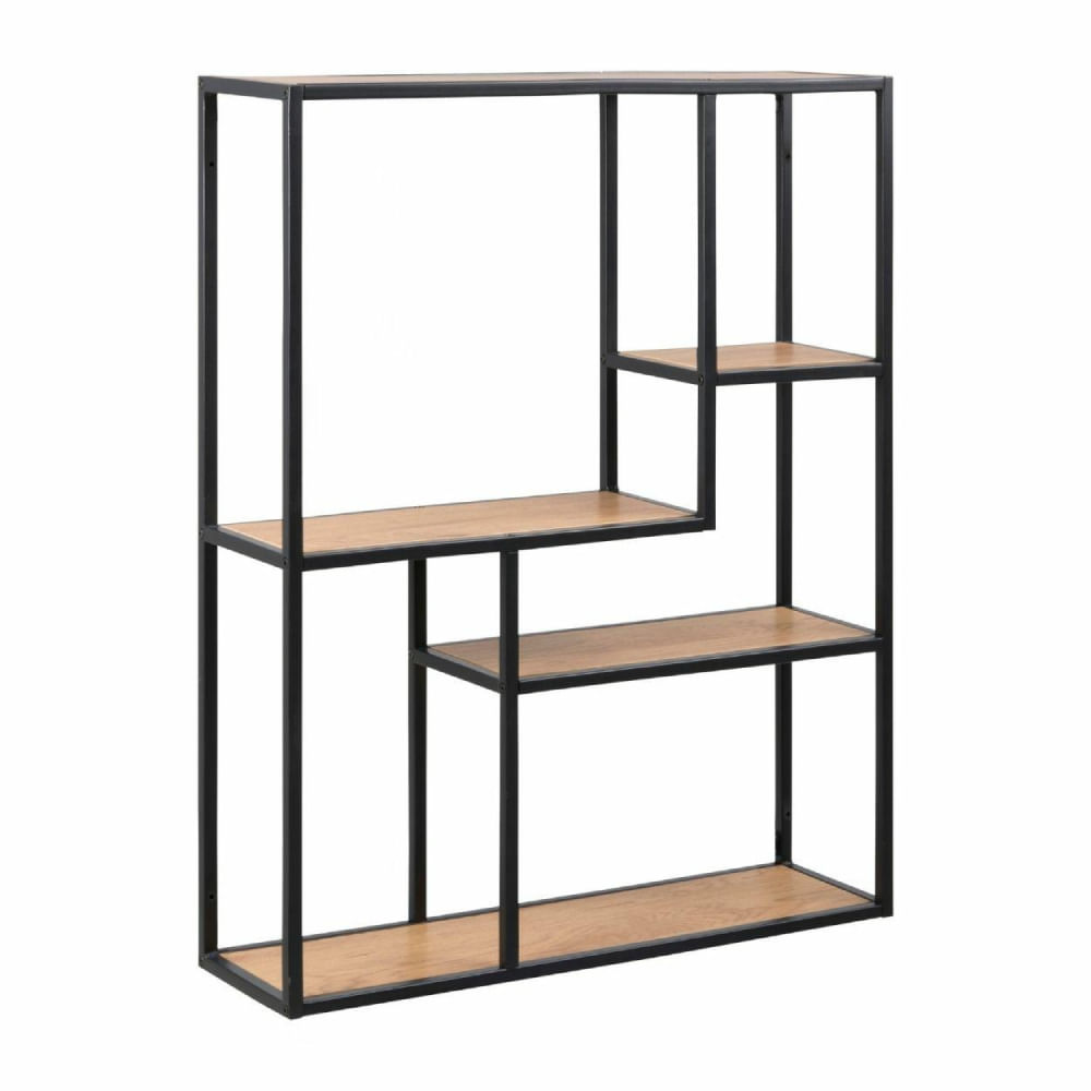 Estante industrial Polka Marron y negro | Masiva Home