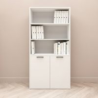 Estante Renato 4 Repisas Blanco | Masiva Home