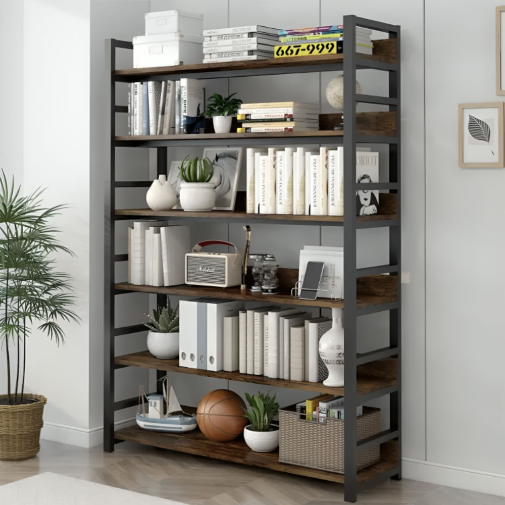 Estante Industrial Lola Marron y Negro | Masiva Home