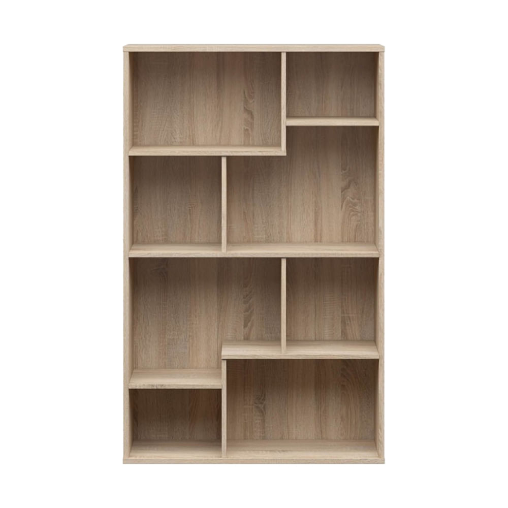 Estante Librero Cárton 4 repisas Marron | Masiva Home