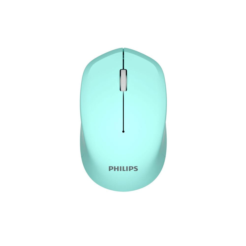 Mouse Inalámbrico Philips Anywhere M344 USB 2.4Ghz 1600DPI Verde