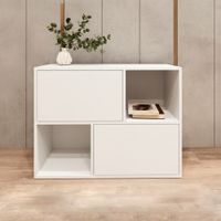 Estante Kiara 2 puertas Blanco | Masiva Home