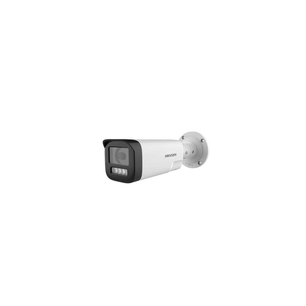 Cámara HIKVISION Turbo 8.0 Bullet 3K con Audio 2 Vías y Sirena IR de 80m - Lente de 6mm