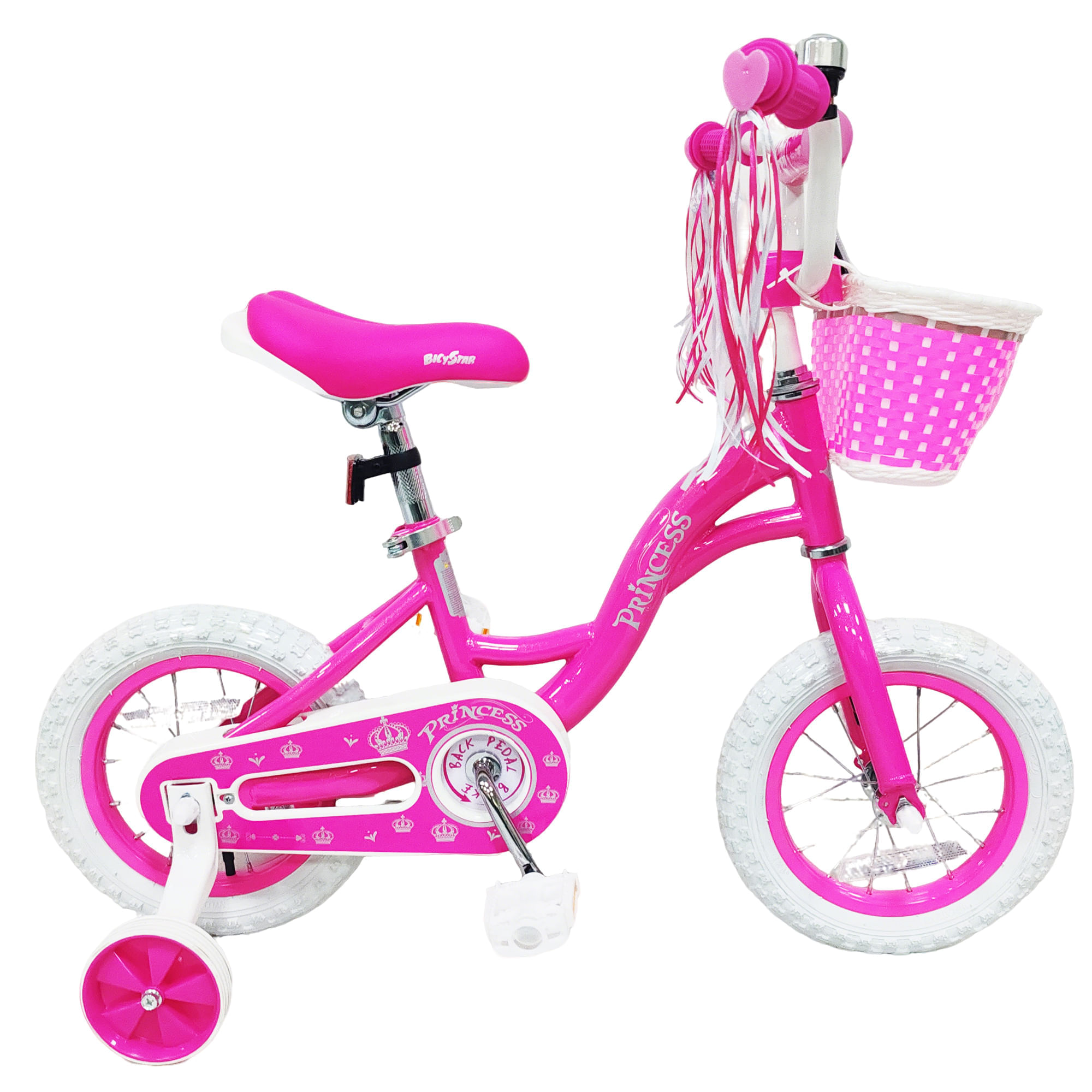 Bicicleta Infantil JUMP JUMP JUMP Aro 12"" Color Rosado
