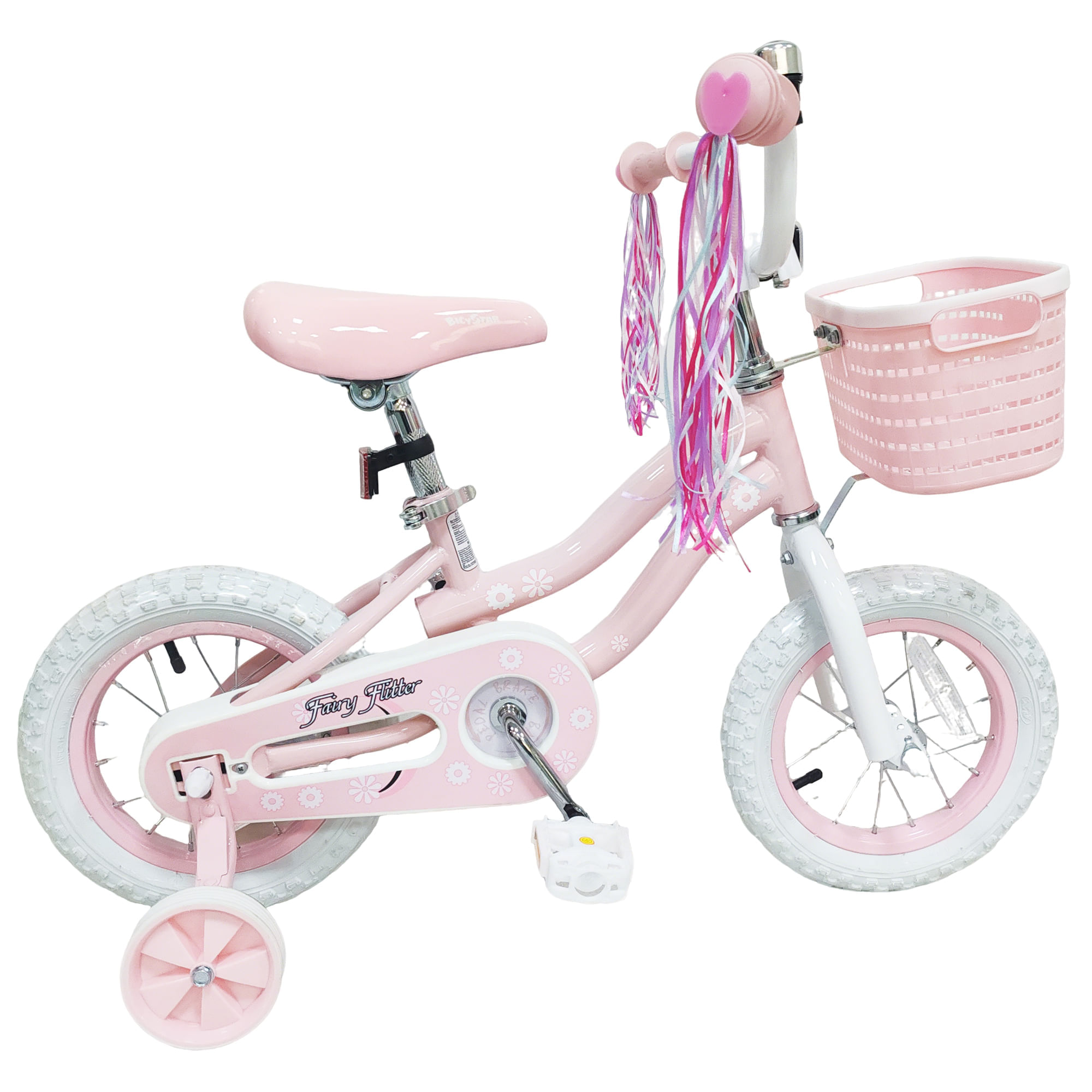 Bicicleta Infantil JUMP JUMP JUMP Aro 12"" Color Rosa Claro