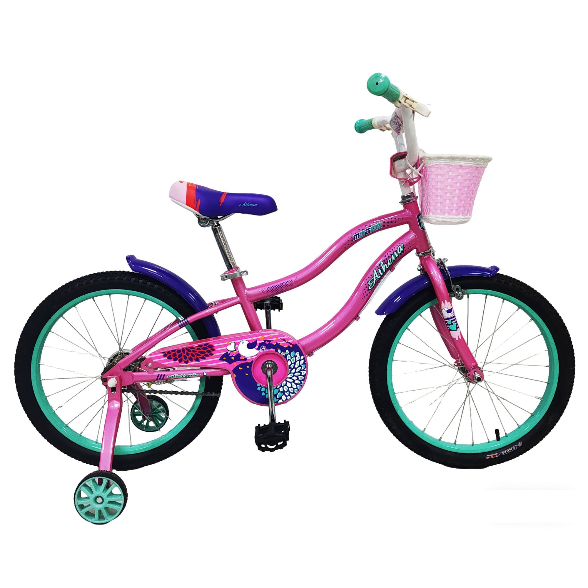 Bicicleta Infantil JUMP JUMP JUMP Aro 20"" Color Rosado