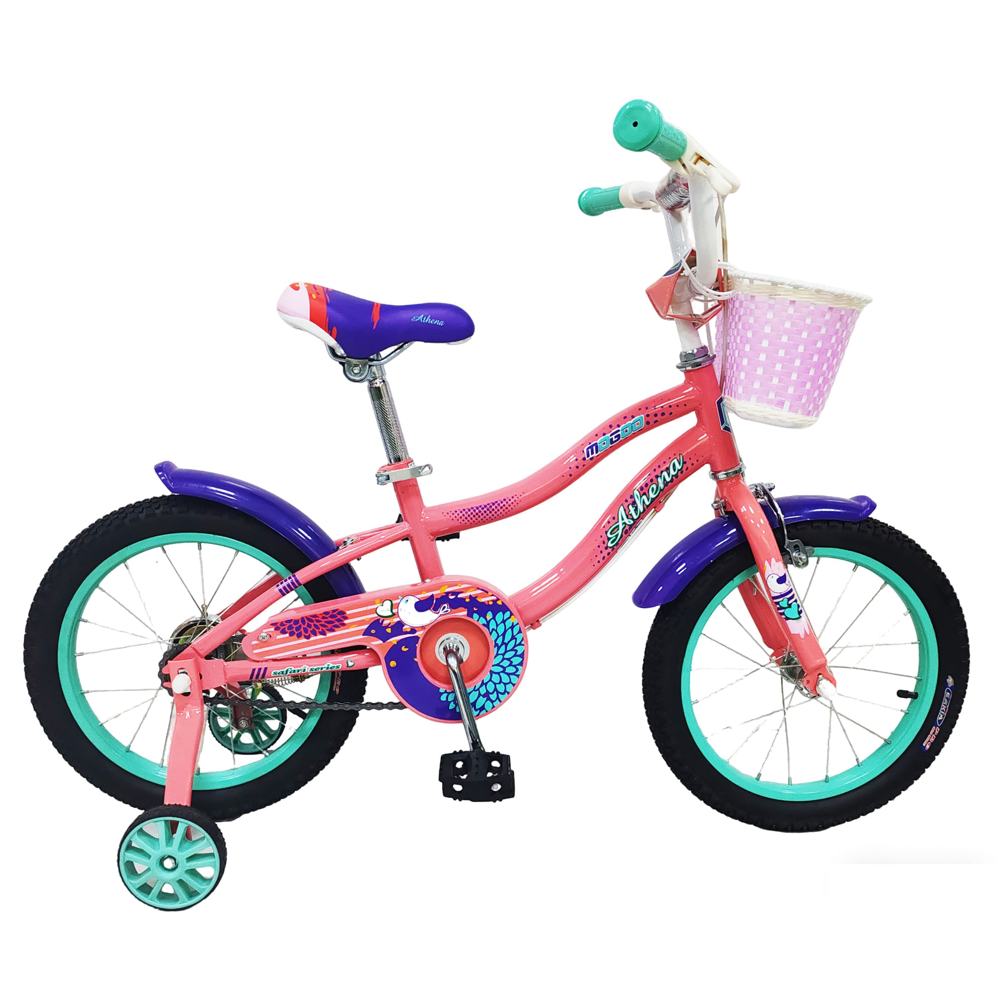 Bicicleta Infantil JUMP JUMP JUMP Aro 16"" Color Rosado