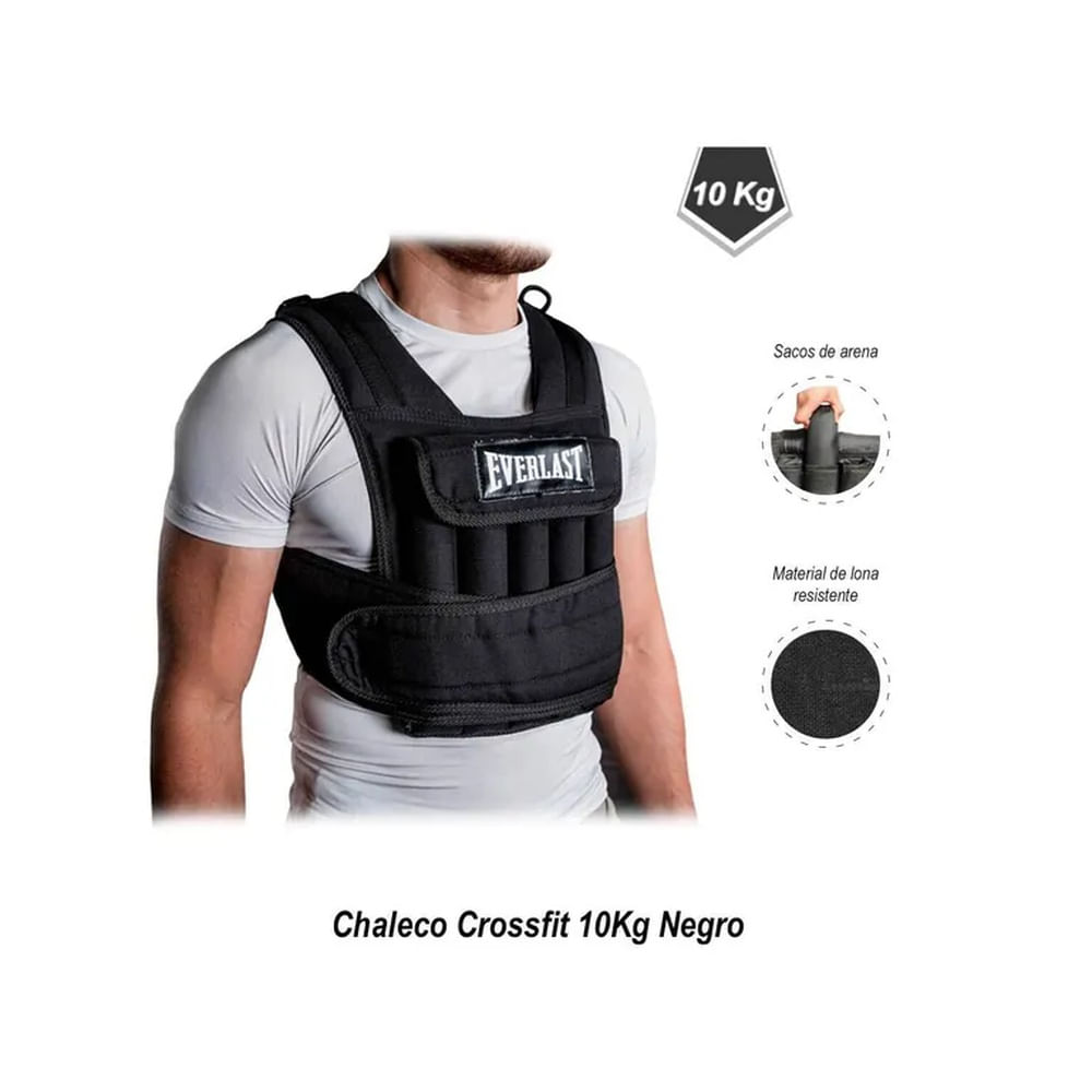 Chaleco crossfit 10 kilos
