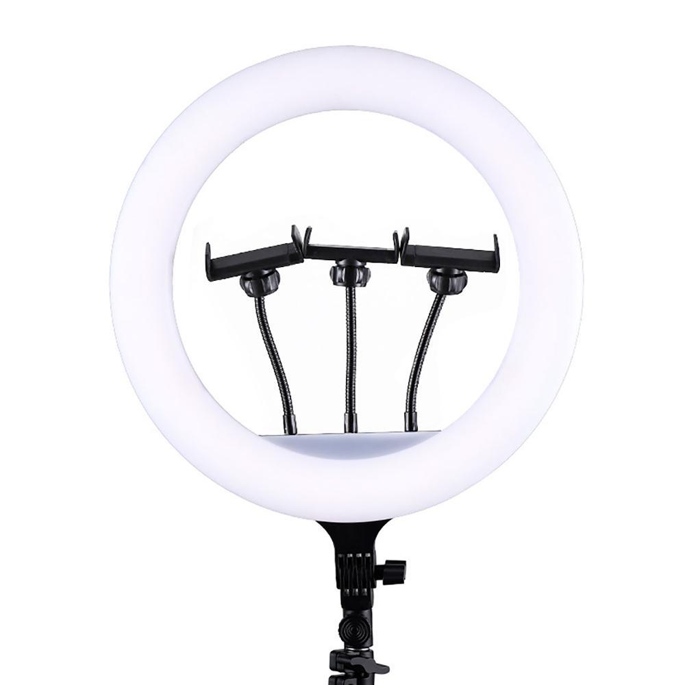 Aro de Luz LED 56cm Profesional  Trípode Control Remoto Soporte Ideal para TikTok y Streaming