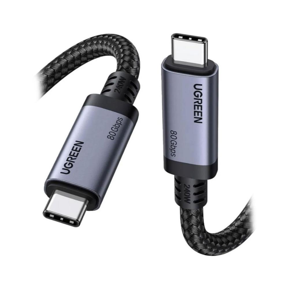 Cable USB4 Ugreen USB-C 5A 1M Carga Rápida y Alta Velocidad L706-65383