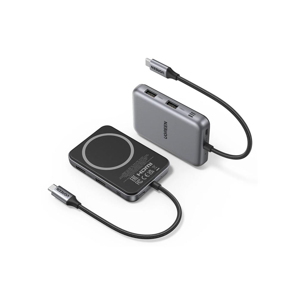 Hub USB-C Ugreen 7 en 1 con HDMI 2x USB-A 3.2 USB-C 3.2 PD SD y MicroSD 4.0 CM896-65759