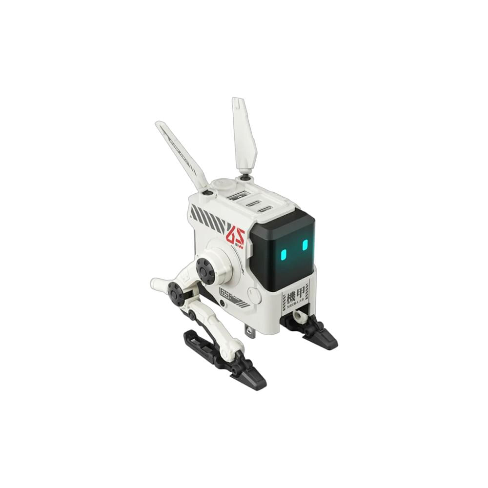 Cargador Gravastar Alpha 65W US Carga Rápida 2USB-C 1USB-A Dawn White