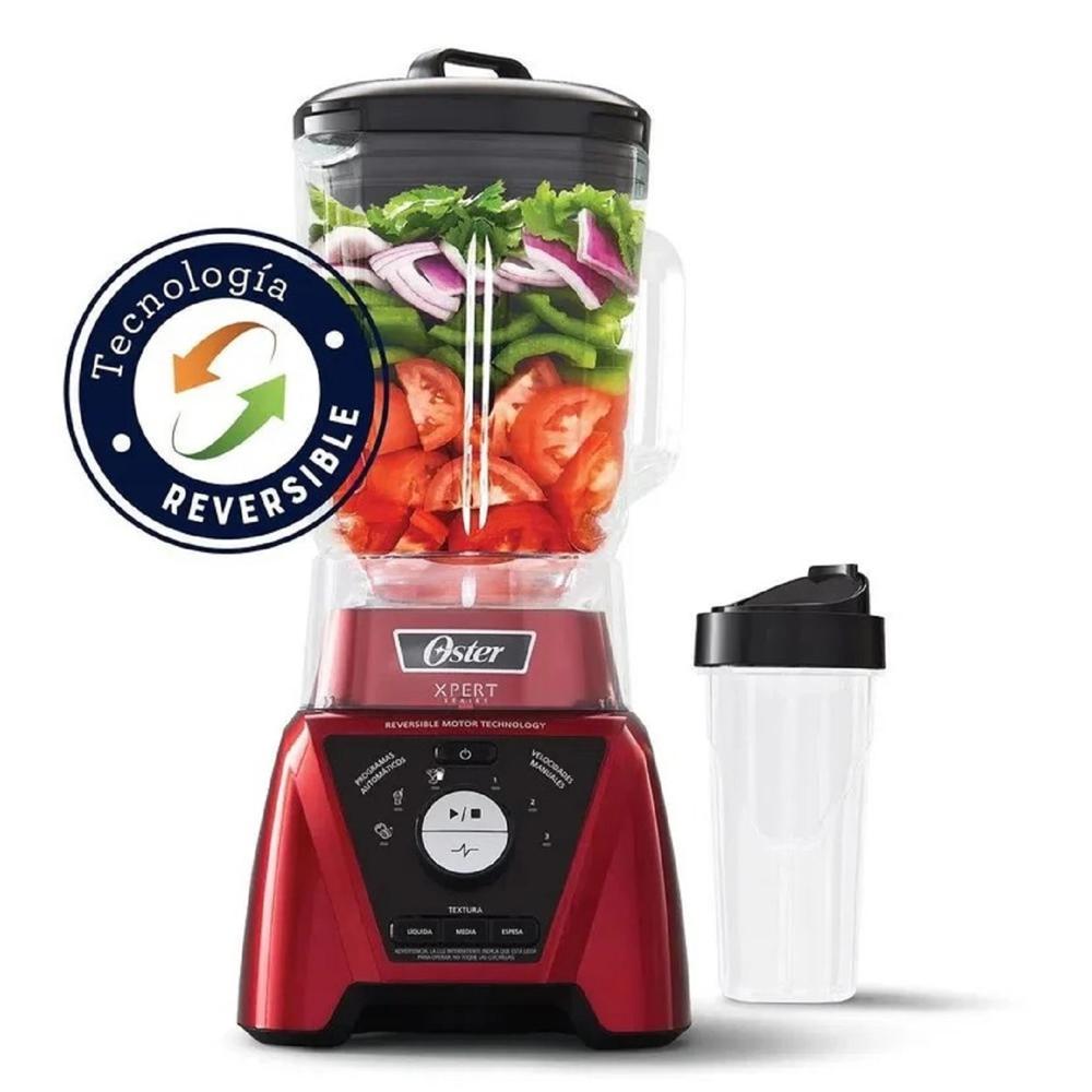 Licuadora Oster Xpert Series con Control de Textura BLST3B RPG 053 ROJO