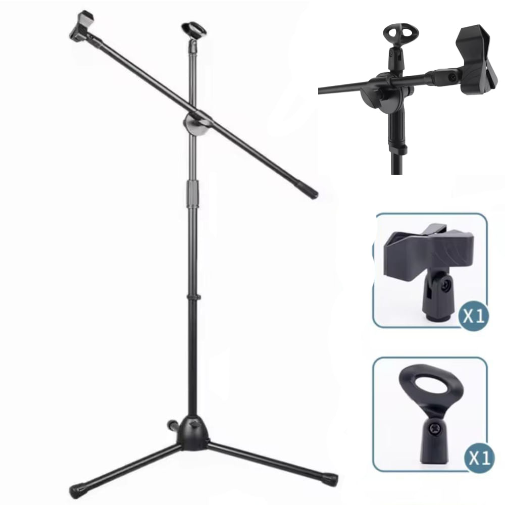 Soporte de Suelo Pedestal Tripode para Microfonos Parante