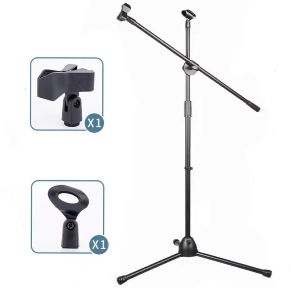 Soporte de Suelo Tripode para Microfono Pedestal Parante