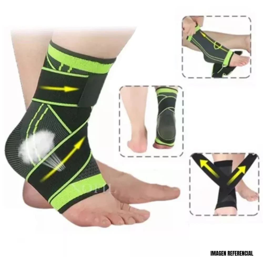 Talonera Deportiva Compresión Tobillo Soporte Firme Estabilidad Alto Rendimiento Transpirable
