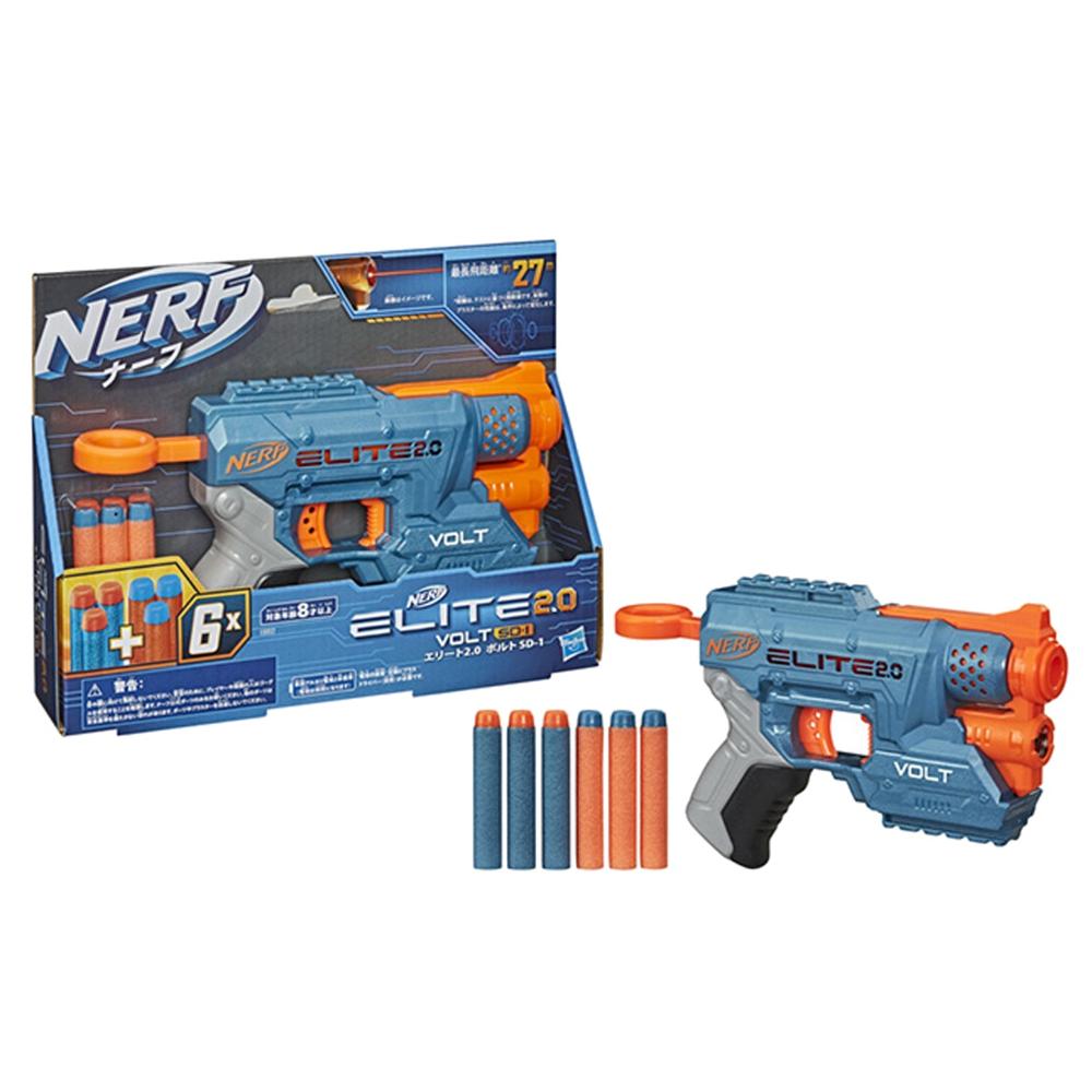 Nerf Lanzador Elite 2.0 Volt Sd-1 Blaster 6 Dardos