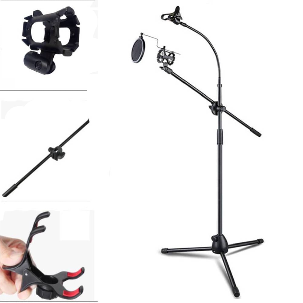 Soporte de Suelo Tripode para Celular Microfono Pedestal