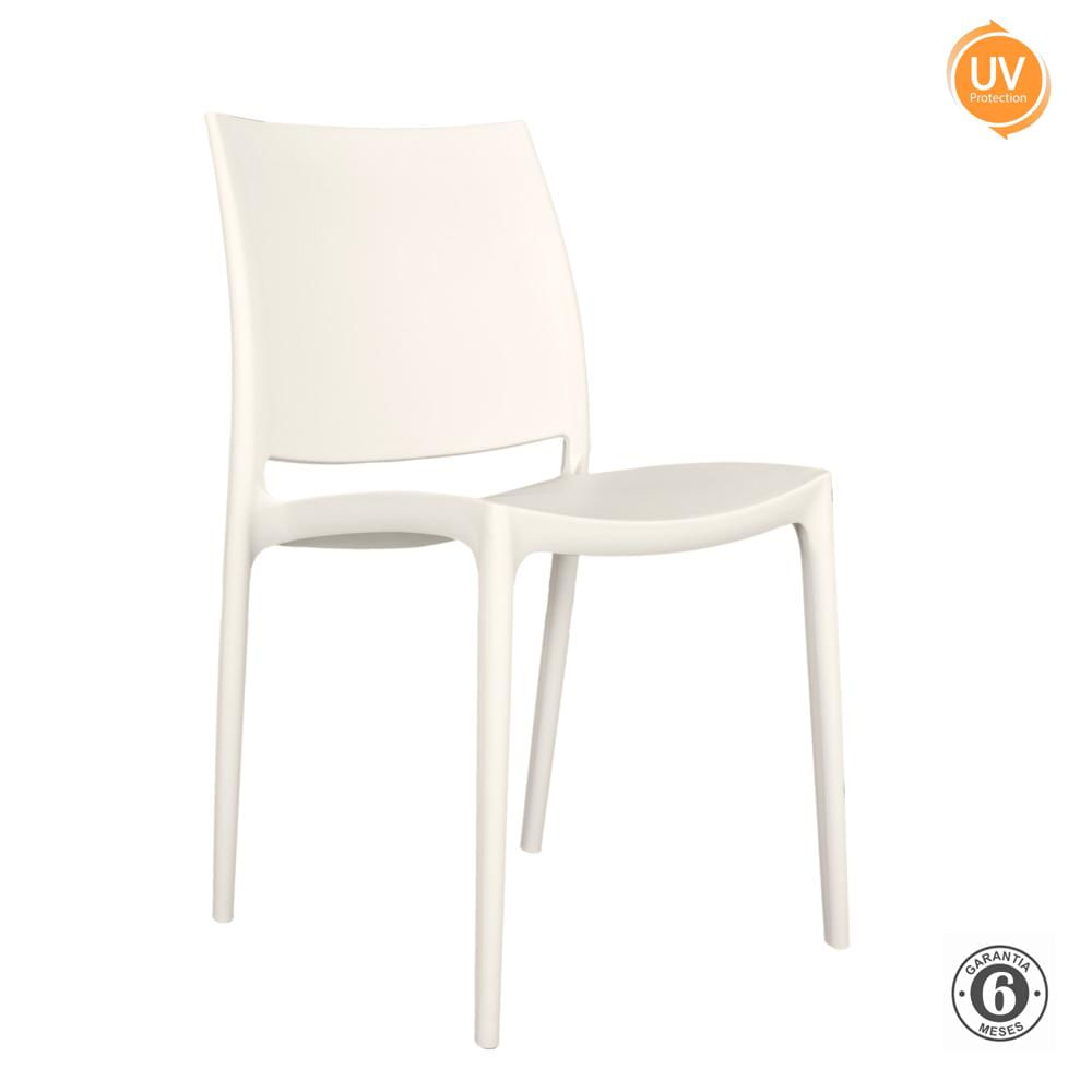 Silla De Comedor Diseño Kiro Ed Blanco Althea Confort