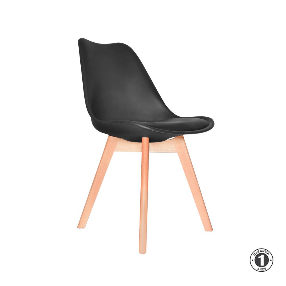 Silla De Comedor Diseño Ema Msa Negro Althea Confort