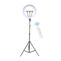 Aro de Luz LED 56cm Profesional  Trípode Control Remoto Soporte Ideal para TikTok y Streaming