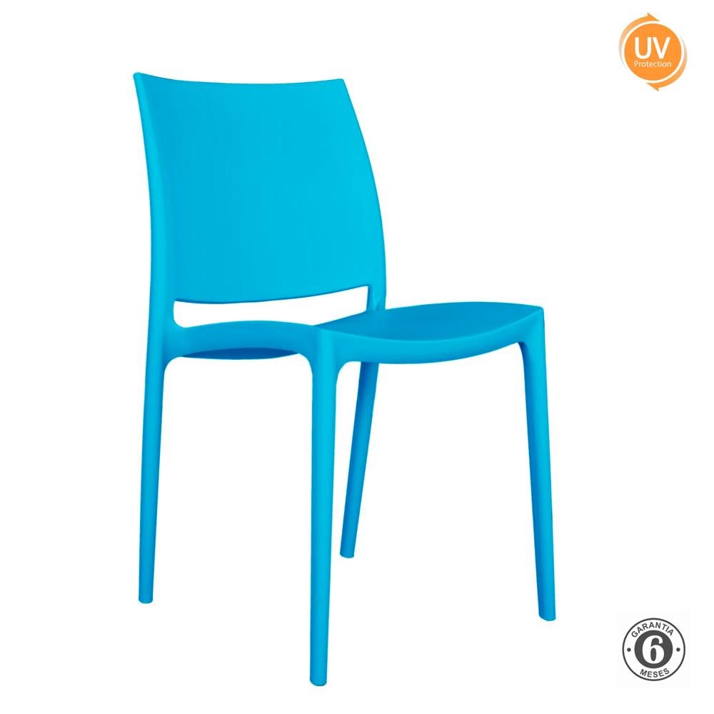 Silla De Comedor Diseño Kiro Ed Celeste Althea Confort