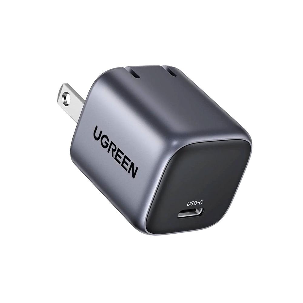 Cargador GaN Ugreen Carga Rápida 30W USB-C Space Gray CD319-90901