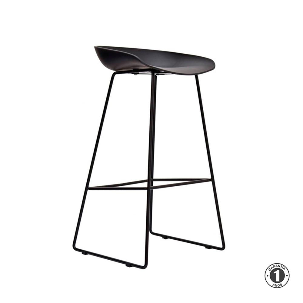 Silla Para Bar Misuri Butaco Trineo Negro Althea Confort