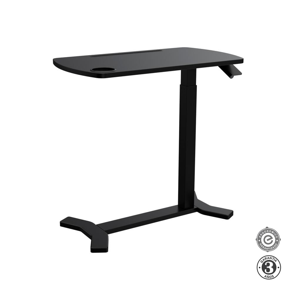Escritorio Para Laptop Regulable Negro Althea Confort