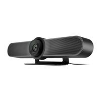 Cámara Logitech B2B Meetup - Alta definición, video 4K, ideal para videoconferencias en grupo, negr
