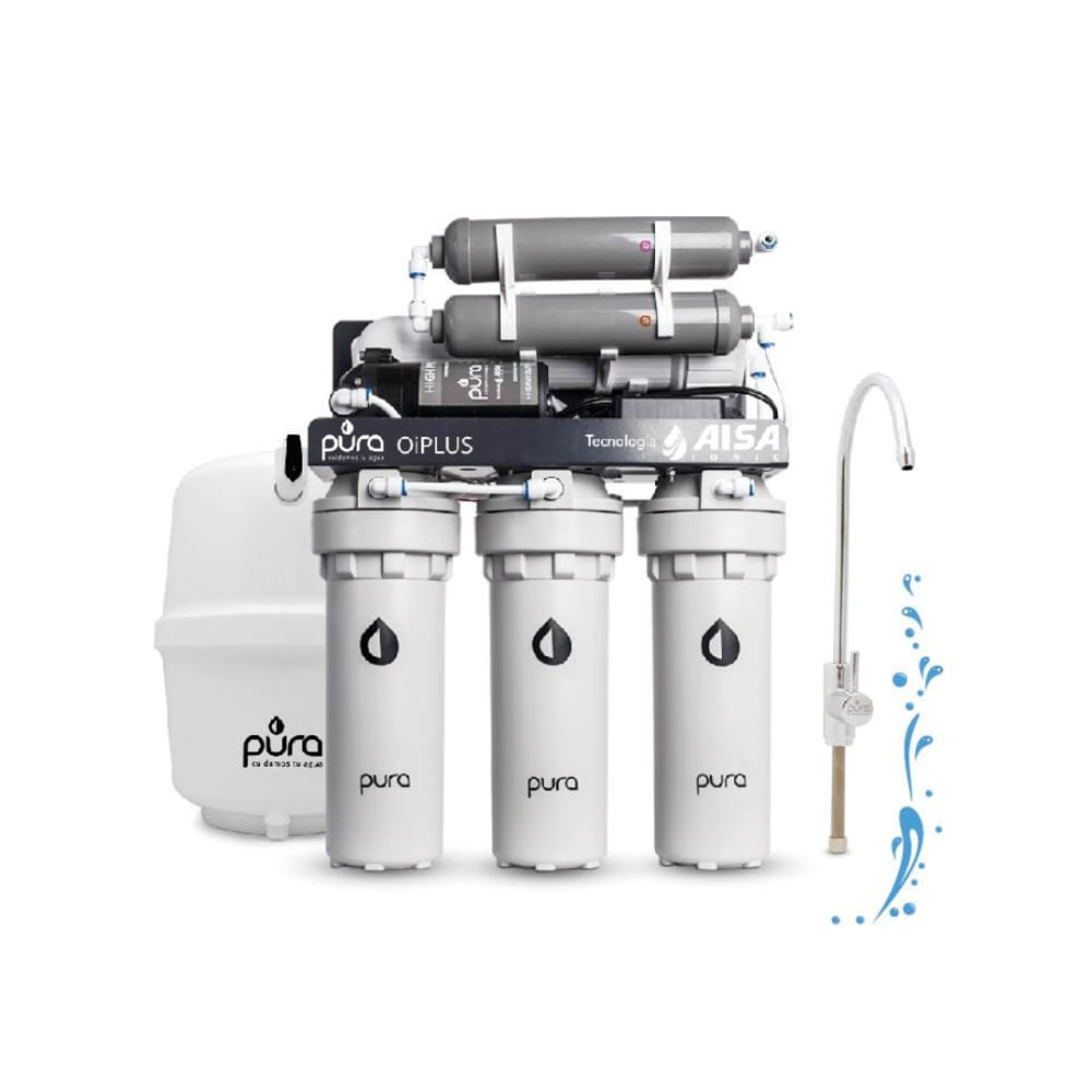 Filtro Purificador Agua Osmosis Inversa antartico  Multietapas Premium  Magnesio