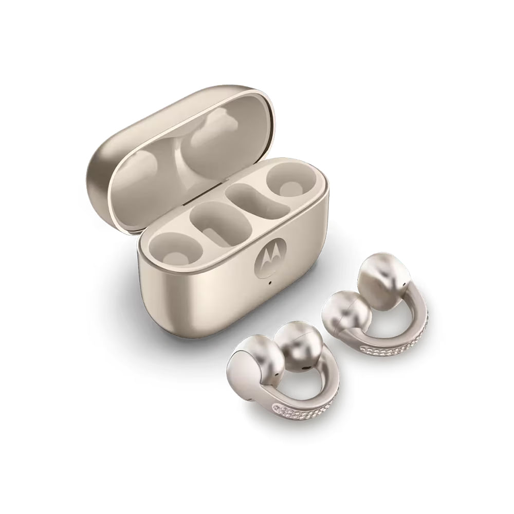 Motocicleta Moto Buds Loop Auriculares Inalámbricos French Oak con Sonido Premium y Comodidad